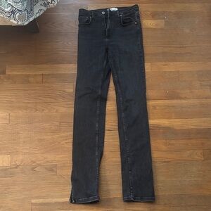 Zara Black Flare & Wide Leg Jeans